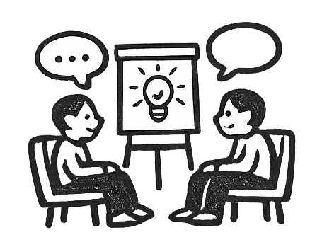 Guided educational discussions